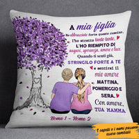 Personalized Mom Grandma Mamma Nonna Italian Tree Pillow AP81 73O47 (Insert Included) thumb 1