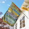 Personalized Garden Rules Gardening Flag AG201 26O36 1