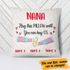 Personalized Grandma Hug This  Pillow NB161 95O60 (Insert Included) 1
