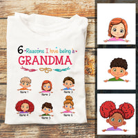 Personalized Mom Grandma T Shirt JL81 26O57 thumb 1