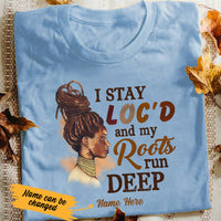 Personalized BWA Locs Roots Run Deep T Shirt SB11 95O53 thumb 1