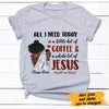 Personalized Coffee Jesus Women T Shirt  DB211 85O60 1
