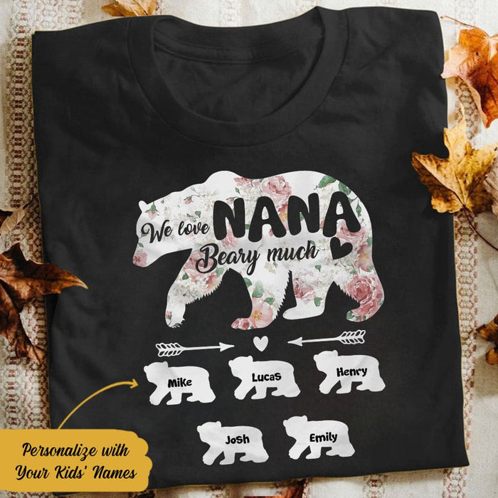 Personalized Nana Bear T Shirt JN164 85O58 1