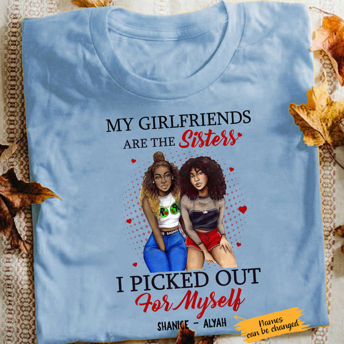 Personalized God Made Us BWA Friends T Shirt AG64 28O65 1