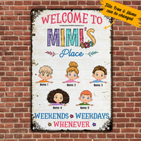 Personalized Mimi Grandma Metal Sign JL73 26O57 thumb 1