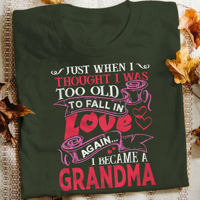 Grandma In Love Again T Shirt  DB194 81O36 1