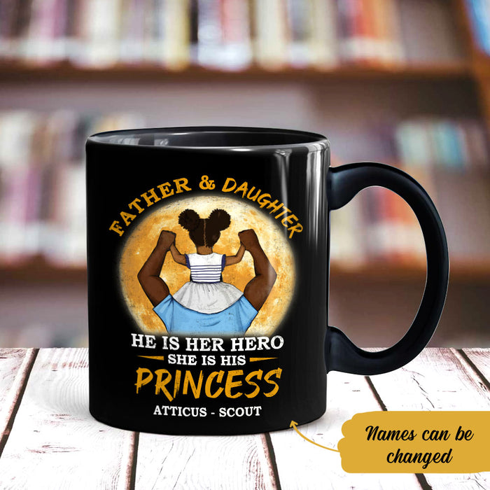 Personalized BWA Dad And Daughter Best Friend Mug AG122 65O58 1