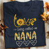 Personalized Sunflower Fishing Mom Grandma T Shirt MY63 65O34 1