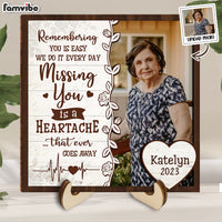 Personalized Memorial Gift 2 Layered Wooden Plaque 31691 thumb 1