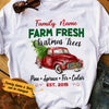 Personalized Family Farms Christmas Trees T Shirt NB41 95O36 1
