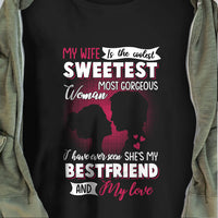 Couple Husband Wife Coolest T Shirt  DB258 81O60 thumb 1