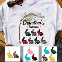 Personalized Grandma Easter Bunny T Shirt FB261 95O36 thumb 1