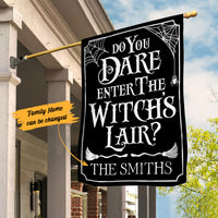 Personalized Witch Halloween Flag JL147 85O53 thumb 1