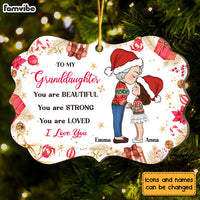 Personalized Gift For Granddaughter You Are Benelux Ornament 30214 thumb 1