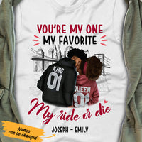 Personalized My One BWA Couple T Shirt AG262 29O36 thumb 1