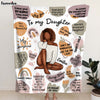 Personalized Gift For Daughter Affirmation Blanket 31314 1