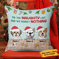 Personalized Dog Christmas  Pillow NB71 26O58 thumb 1