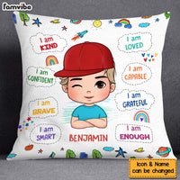 Personalized Gift For Grandson Affirmation Pillow 30561 thumb 1