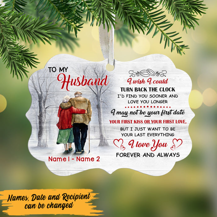 Personalized Couple Christmas Benelux Ornament NB202 85O47 1