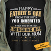 Personalized Step Dad Happy Father Day T Shirt MY212 95O58 1