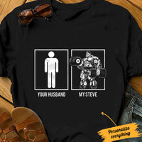 Personalized Gym Fitness Husband Boyfriend Son T Shirt JL11 81O34 thumb 1