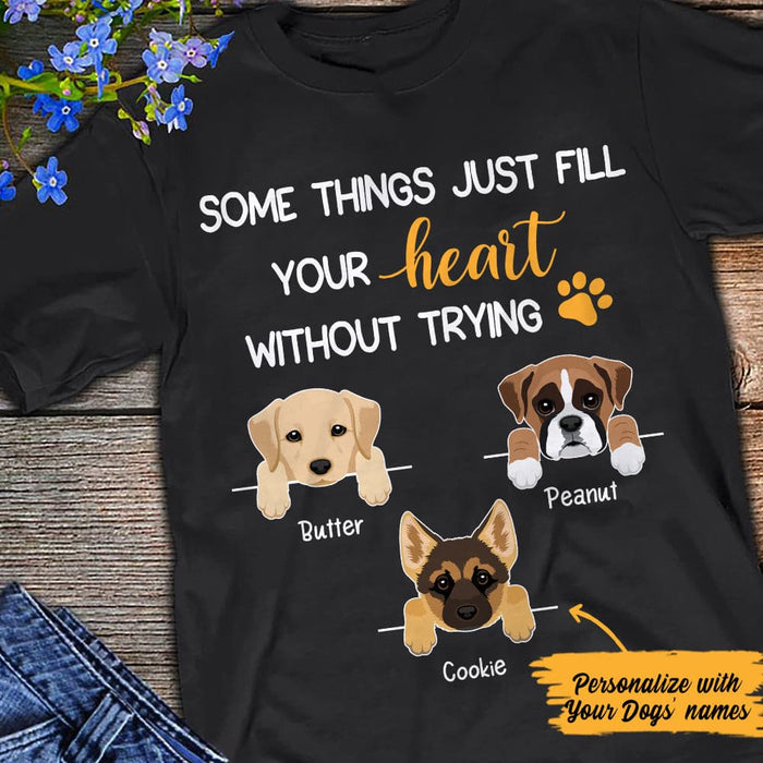 Personalized Dog Lovers T Shirt JN153 73O57 1