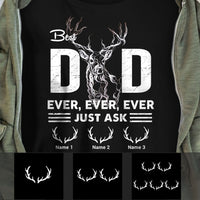 Personalized Dad Grandpa Hunting T Shirt MY262 30O58 thumb 1