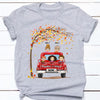 Personalized Mom Grandma Tree Truck T Shirt JL510 30O57 1