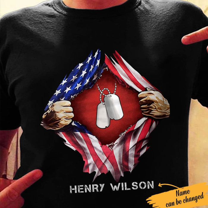 Personalized Veteran T Shirt JN81 85O61 1