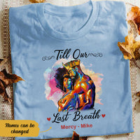 Personalized BWA Couple Till Our Last Breath T Shirt AG263 30O58 thumb 1