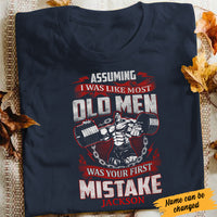 Personalized Dad Gym Weightlifting Fitness Workout T Shirt JL12 81O34 thumb 1