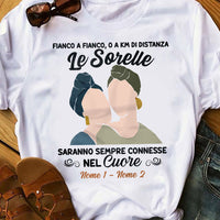 Personalized Side By Side Friends Amiche Italian T Shirt AP144 30O58 thumb 1