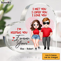 Personalized Couple I Met You I Love You Acrylic Plaque 22843 thumb 1
