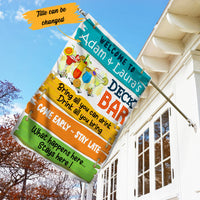 Personalized Deck Gardening Come Early Flag AG212 30O53 thumb 1