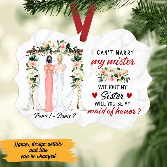 Personalized Bridesmaid Proposal MDF Benelux Ornament NB91 29O47 1