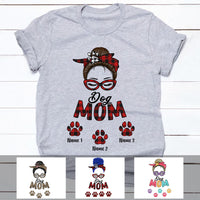 Personalized Dog Mom T Shirt MR112 30O57 thumb 1