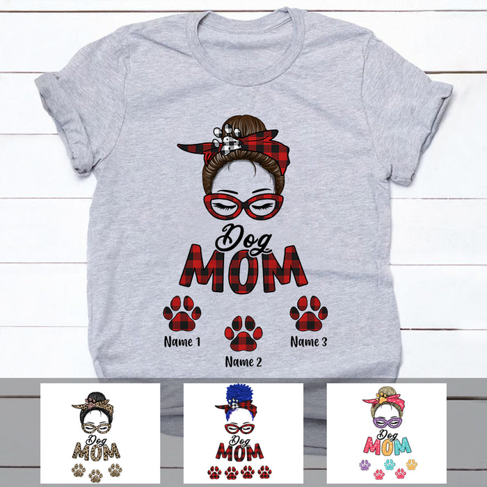 Personalized Dog Mom T Shirt MR112 30O57 1