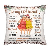 Personalized Gift For Friends The Sister of My Soul Pillow 31427 thumb 1