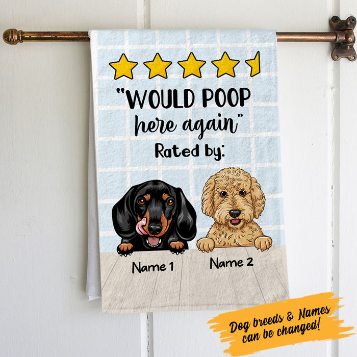 Personalized Bath Rate Dog Towel  DB171 30O58 1