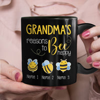 Personalized Mom Grandma Bee Mug MR302 95O34 thumb 1