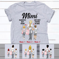 Personalized Mom Daughter And Son T Shirt AP11 26O53 thumb 1