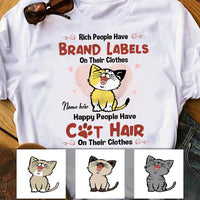 Personalized Cat Hair T Shirt JR291 73O36 thumb 1