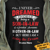 Personalized Son-in-law Mother-in-law T Shirt NB253 81O34 1