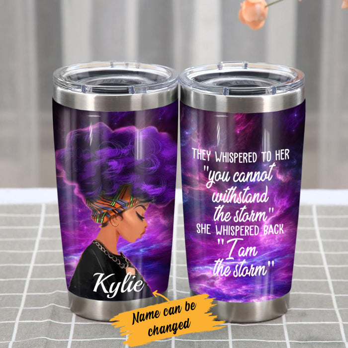 Personalized Storm BWA Steel Tumbler JL82 81O34 1