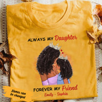 Personalized BWA Mom Daughter Friend T Shirt AG61 81O47 thumb 1