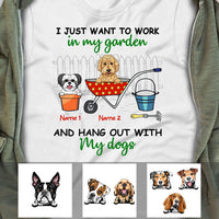 Personalized Hang Out With My Dog T Shirt MR122 67O53 thumb 1