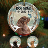 Personalized Forever In Our Hearts Dachshund Dog Memorial  Ornament OB191 73O36 1