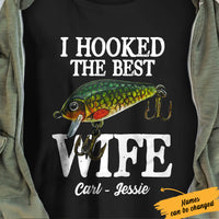 Personalized Fishing Husband & Wife T Shirt JL64 95O36 thumb 1
