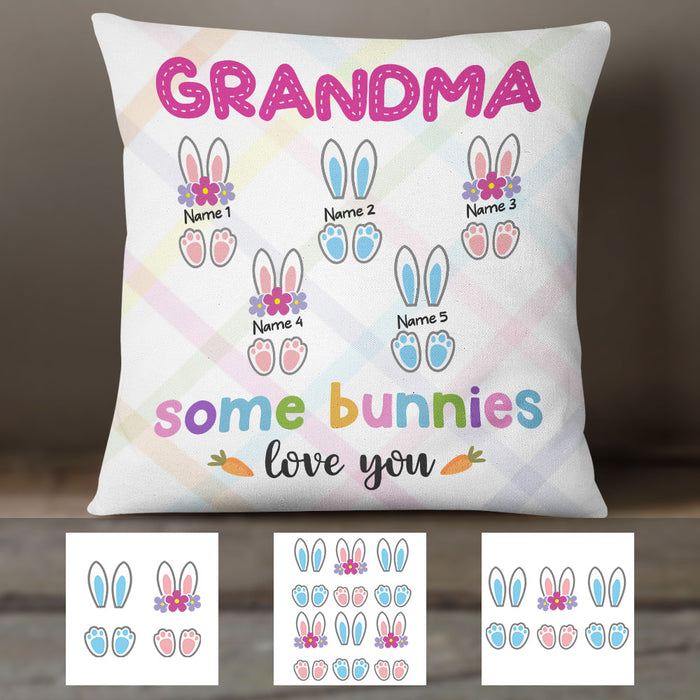 Personalized Grandma Easter Pillow MR11 26O58 (Insert Included) 1