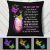 Personalized Butterflies Memorial Mom Dad Pillow MR162 30O47 (Insert Included) 1